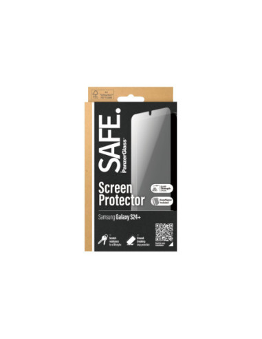 SAFE by PanzerGlass Screen Protector Samsung Galaxy S24 Plus | Ultra-Wide Fit w EasyAligner | PanzerGlass