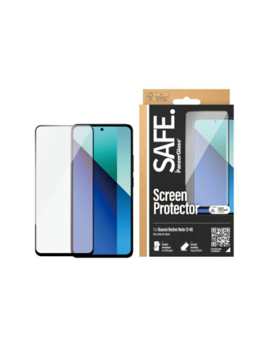 SAFE by PanzerGlass Screen Protector Xiaomi Redmi Note 13 4G | Ultra-Wide Fit | PanzerGlass