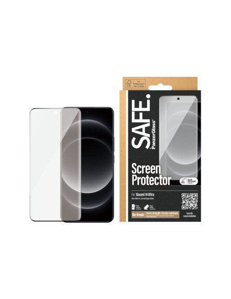 SAFE by PanzerGlass Screen Protector Xiaomi 14 Ultra | Ultra-Wide Fit | PanzerGlass