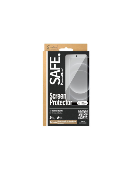 SAFE by PanzerGlass Screen Protector Xiaomi 14 Ultra | Ultra-Wide Fit | PanzerGlass