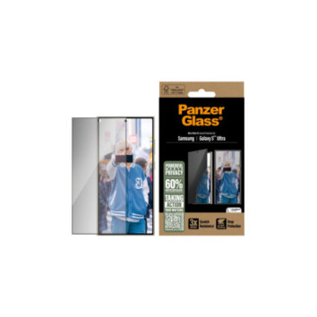 PanzerGlass Privacy Screen Protector Samsung Galaxy S25 Ultra | Ultra-Wide Fit | PanzerGlass
