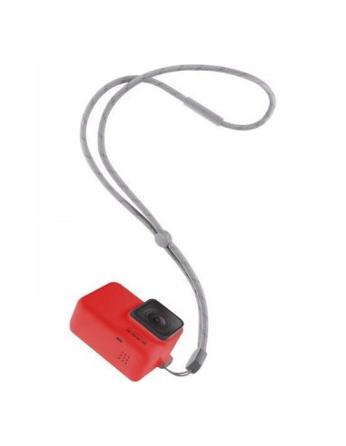 GOPRO SLEEVE + LANYARD (FIRECRACKER RED)