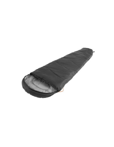Easy Camp Starling Mummy Black 8 C | Sleeping Bag | 210 x 75 x 50 cm | Temperature -5 to 12 C | Two-way open-end, autolock