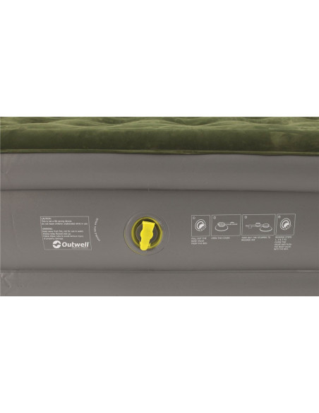 Outwell | Excellent King Sleeping Mat | Flock | 300 mm