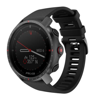 Polar Grit X Pro Sportinis išmanusis laikrodis, M-L, Juodas