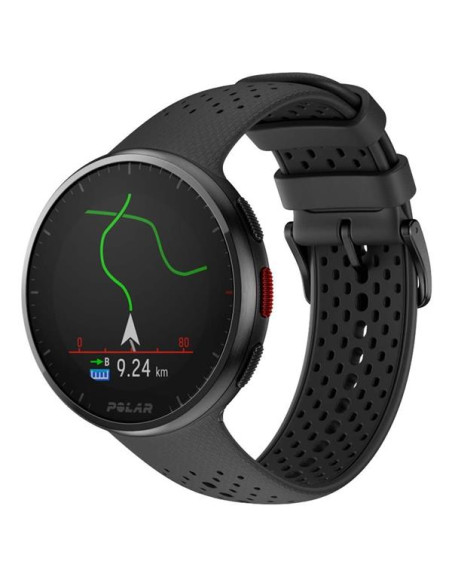 Polar Pacer Pro GPS Išmanusis sportinis laikrodis, M-L, juoda/pilka