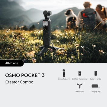 CAMERA POCKET 3 CREATOR COMBO/CP.OS.00000302.06 DJI