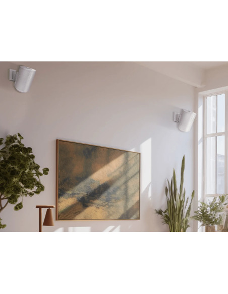 Sieninis laikiklis Sonos Sound bass ERA100 Tilt & Swivel White 2vnt.
