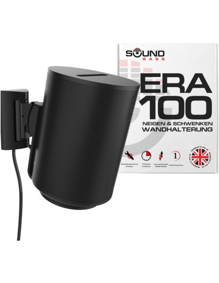 Sieninis laikiklis Sonos Sound bass ERA100 Tilt & Swivel Black
