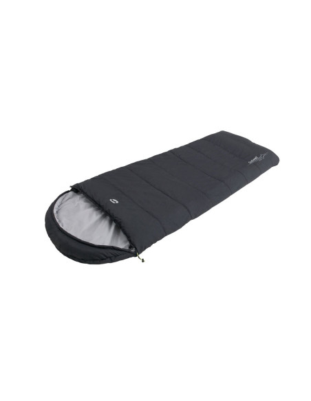 Outwell Campion Black | Sleeping Bag | -10/8 C | 2 way open - auto lock, L-shape