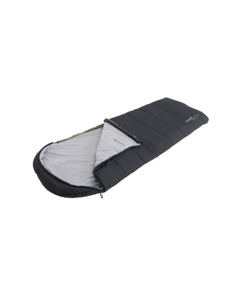 Outwell Campion Black | Sleeping Bag | -10/8 C | 2 way open - auto lock, L-shape