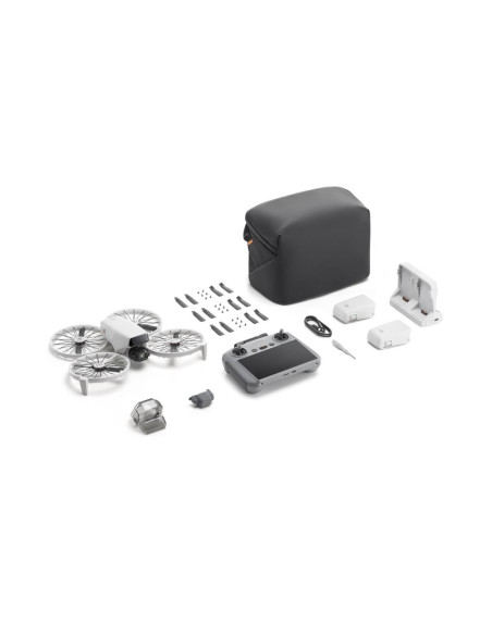 Drone, DJI, Weight 249 g, Max distance 14000 m, Max speed 16 m/s, Foldable Yes, Black/White, Quadcopter, DJI Flip Fly More Comb
