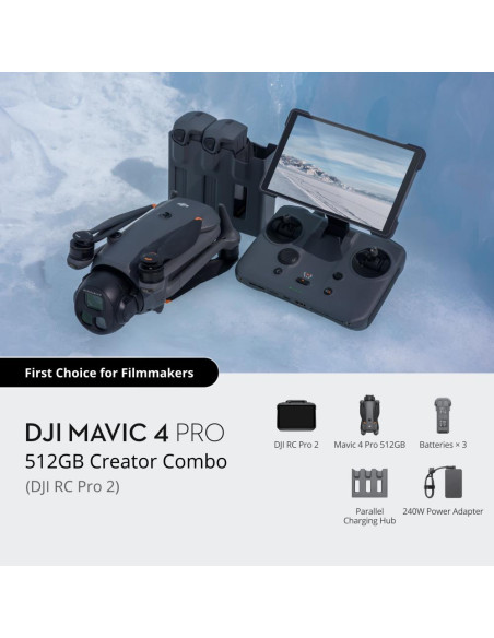 DRONE MAVIC 4 PRO 512GB CREATOR COMBO CP.MA.00000847.02 DJI