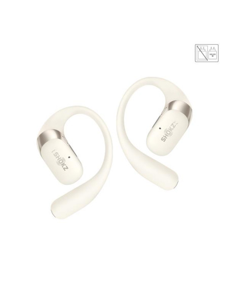 Shokz OpenFit 2 Kaulų laidumo ausinės, Beige