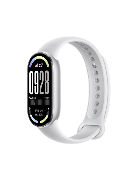 Xiaomi Smart Band 10 | AMOLED | Waterproof | Bluetooth | Glacier Silver