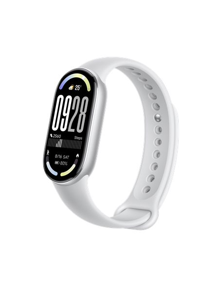 Xiaomi Smart Band 10 | AMOLED | Waterproof | Bluetooth | Glacier Silver