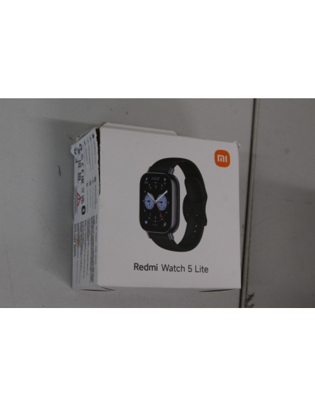 Redmi Watch 5 Lite | GPS (satellite) | AMOLED | 1.96 | DEMO , MISSING USB CABLE | Black