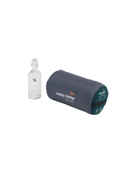 Easy Camp Raven I Square 2 C | Sleeping Bag | 220 x 80 cm | -12 to 7 C | Two-way open-end, L-shaped, autolock