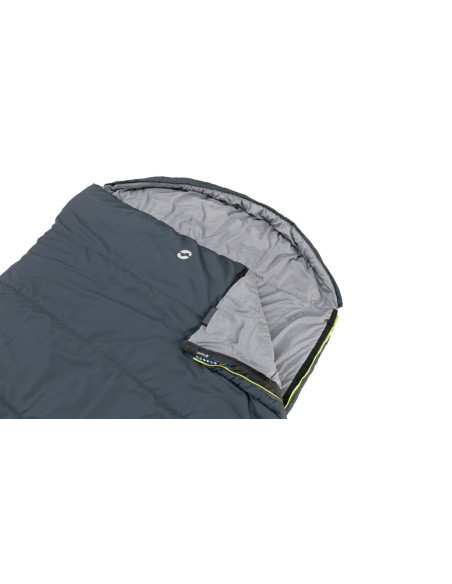 Outwell | Campion Lux Double | Sleeping Bag | -16/5 C | 2 way open - auto lock, L-shape