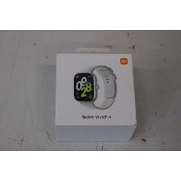 Xiaomi Redmi Watch 4 | Smart watch | GPS (satellite) | AMOLED | Waterproof | DEMO, MISING ACCESSORIES | Silver Gray