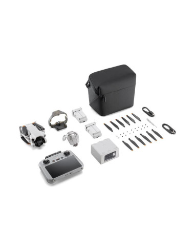 Drone, DJI, DJI Mini 4 Pro Fly More Combo (DJI RC 2), Consumer, CP.MA.00000735.05