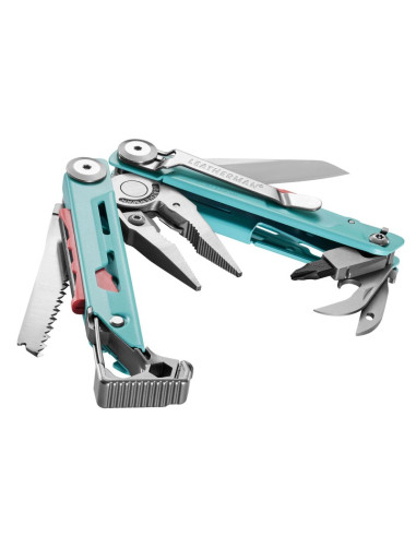 034-833187 LEATHERMAN įrankis Signal (Aqua Silver)