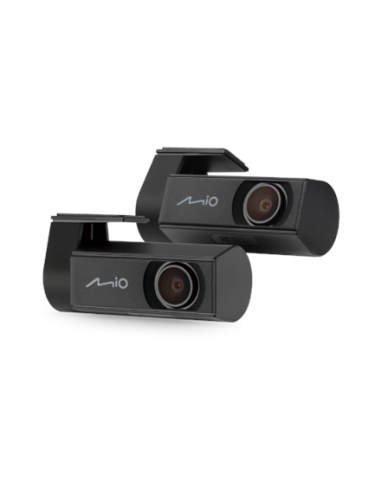 Mio MiVue R860WD, Dash Cam | GPS | Wi-Fi | Front and rear cams synchronized for recording with an unobstructed view 11.26" IPS 