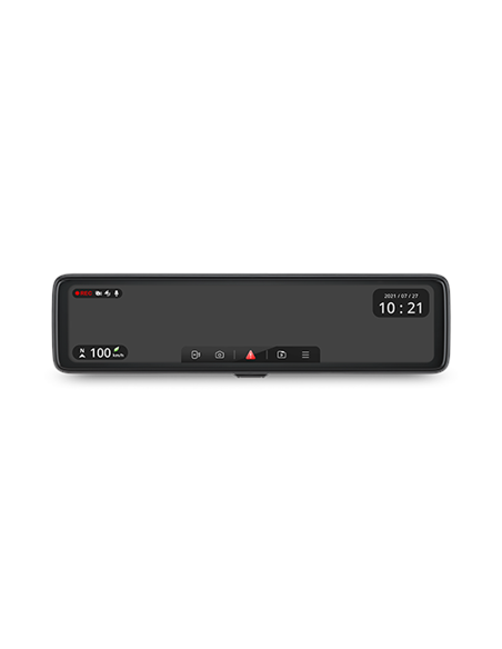 Mio MiVue R860WD, Dash Cam | GPS | Wi-Fi | Front and rear cams synchronized for recording with an unobstructed view 11.26" IPS 