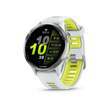 010-02969-11 Garmin Forerunner 970 Sapphire / Titano spalvos ir baltojo akmens korpusu