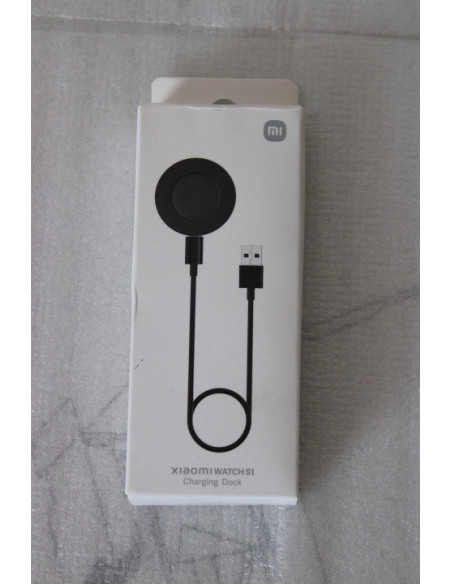 Xiaomi S1 | Watch Charging Dock GL | Black | It features a compact design with a magnetic connection for easy wireless charging