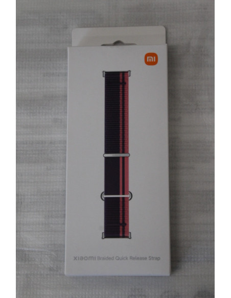 Xiaomi Braided Quick Release Strap | Rose purple | Stainless Steel/Nylon | Fits wrists 140-200 mm