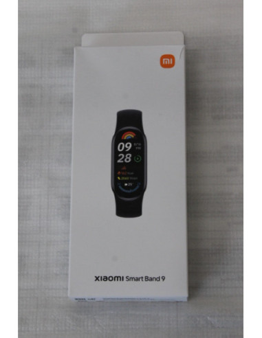 SALE OUT. Xiaomi Smart Band 9, Midnight Black | Xiaomi DEMO, MISSING CHARGER AND MANUALS
