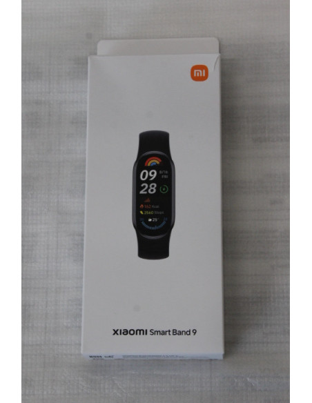 SALE OUT. Xiaomi Smart Band 9, Midnight Black | Xiaomi DEMO, MISSING CHARGER AND MANUALS