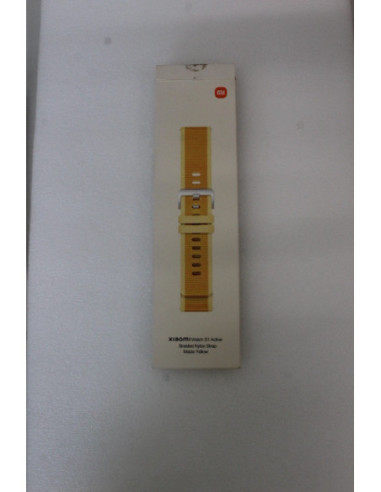 SALE OUT. Xiaomi Watch S1 Active Braided Nylon Strap Maize | Yellow