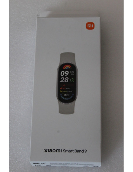 SALE OUT. Xiaomi Smart Band 9, Titan Gray | Xiaomi USED, MISSING CHARGER