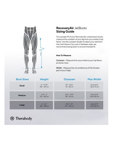 RECOVERYAIR JETBOOTS MEDIUM EUUK