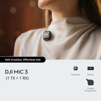 DJI mikrofonų sistemos