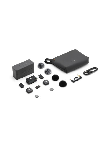 Belaidė mikrofonų sistema DJI MIC 3 2TX+1RX+CASE / CP.RN.00000480.01 DJI