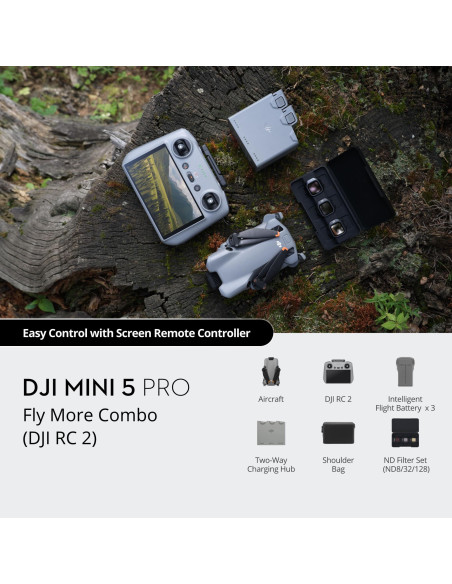 DRONE MINI 5 PRO FLY MORE COMB/RC2 CP.MA.00000894 DJI
