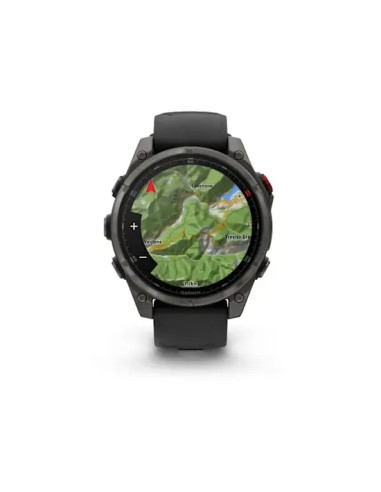 010-03198-01 GARMIN FENIX 8 PRO 47mm: ELEGANTIŠKAS IR FUNKCIONALUS IŠMANUSIS LAIKRODIS SU AMOLED EKRANU
