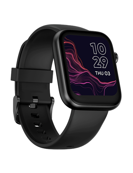 GTH2 | Smart watch | TFT | Touchscreen | 1.72 | Activity monitoring 24/7 | Waterproof | Bluetooth | Black