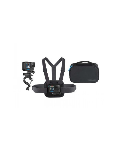GOPRO SPORTS KIT (CHESTY + HANDLEBAR MOUNT + CAMERA CASE)