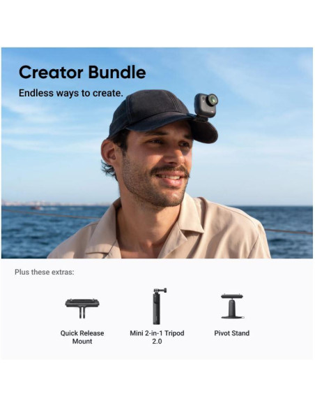 ACTION CAMERA GO ULTRA CREATOR/CINSABEA/CREATORBLACK INSTA360