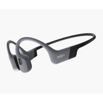 Shokz OpenSwim Pro plaukimo ausinės su kaulų laidumo technologija, USB-C, Pilka