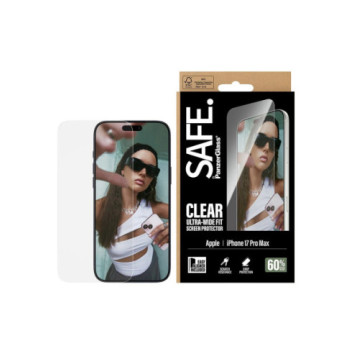 PanzerGlass Screen protector | Apple | iPhone 17 Pro Max | Transparent | Ultra-Wide Fit w. EasyAligner