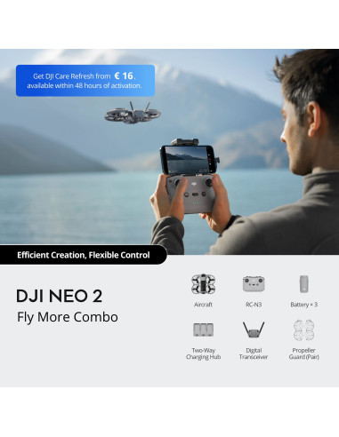 Drone, DJI, Neo 2 Fly More Combo, CP.FP.00000272