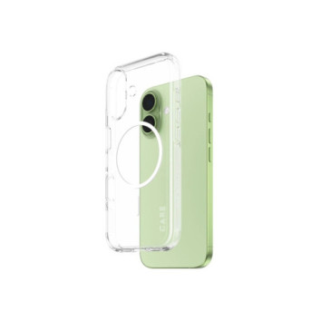 PanzerGlass Flagship Case | Back cover | Apple | iPhone 17 | Recycled plastic | Transparent | Urban Explorer w. White MagSafe