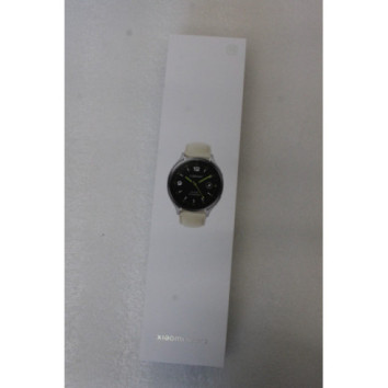 SALE OUT. Xiaomi Watch 2 Titan Gray Case With White Leather Strap | SALE OUT. Xiaomi Watch 2 Titan | Smart watch | GPS (satelli