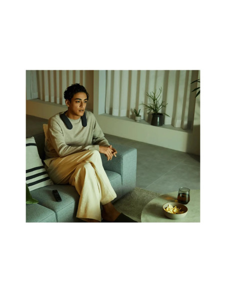 Sony Wireless Neckband Speaker | HT-AN7 Bravia Theatre U | Waterproof | Bluetooth | Black | Portable | Wireless connection