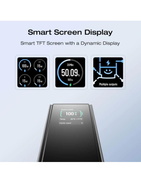 POWER BANK USB 25000MAH RAPID/170W BLACK 5023001024 ECOFLOW